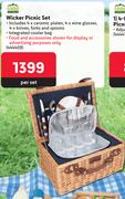 Campmaster Wicker Picnic Set-Per Set