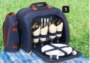 Campmaster 4 Person Picnic Bag Set-Per Set