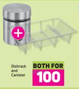 Dishrack & Canister-Both For