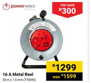 Powerwaorx 16 A Metal Reel 770090-30m X 1.5mm