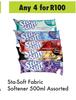 Sta Soft Fabric Softener Assorted-For 4 x 500ml