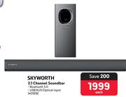 Skyworth 2.1 Channel Soundbar-Each