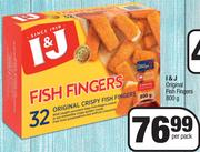 I & J Original Fish Fingers- 800 g