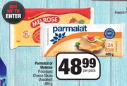 Parmalat Or Melrose Processed Cheese Slices (Assorted) 400g- Per Pack