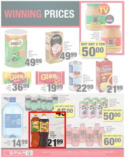 SPAR EASTERN CAPE : My Spar (20 April - 2 May 2021) Valid In Acres, Algoa Park, Aspen, Burgersdorp, Cambridge, Cradock, Crossways, Dagbreek, Fig Tree, Lighthouse, Seaview, Sherwood, Sunshine Coast, page 4