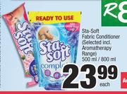 Sta Soft Fabric Conditioner(Selected Incl.Aromatherapy Range)-500ml/800ml Each