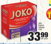 Joko Tagless Teabags-100s Per Pack