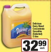 Delicious Dairy Blend Concentrate Smoothie-5Ltr Each