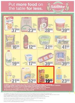 SPAR Eastern Cape : SaveMor (22 Oct - 3 Nov 2019). Only Available at Selected Stores in the Eastern Cape. Excluding Mthatha, page 4