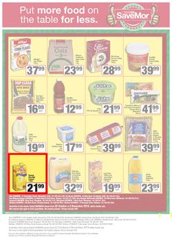 SPAR Eastern Cape : SaveMor (22 Oct - 3 Nov 2019). Only Available at Selected Stores in the Eastern Cape. Excluding Mthatha, page 4