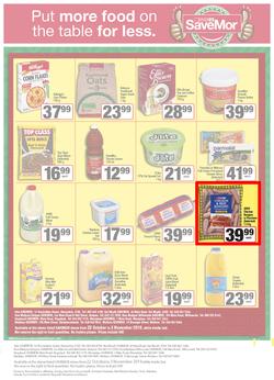 SPAR Eastern Cape : SaveMor (22 Oct - 3 Nov 2019). Only Available at Selected Stores in the Eastern Cape. Excluding Mthatha, page 4