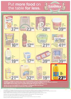 SPAR Eastern Cape : SaveMor (22 Oct - 3 Nov 2019). Only Available at Selected Stores in the Eastern Cape. Excluding Mthatha, page 4