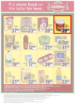 SPAR Eastern Cape : SaveMor (22 Oct - 3 Nov 2019). Only Available at Selected Stores in the Eastern Cape. Excluding Mthatha, page 4