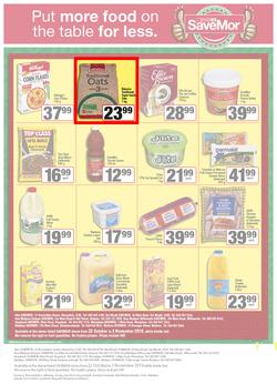 SPAR Eastern Cape : SaveMor (22 Oct - 3 Nov 2019). Only Available at Selected Stores in the Eastern Cape. Excluding Mthatha, page 4