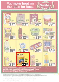 SPAR Eastern Cape : SaveMor (22 Oct - 3 Nov 2019). Only Available at Selected Stores in the Eastern Cape. Excluding Mthatha, page 4