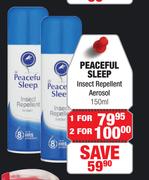 Peaceful Sleep Insect Repellent Aerosol-For 1 x 150ml