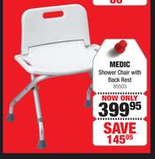 Medic Shower Chair With Back Rest