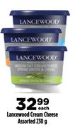 Lancewood Cream Cheese Assorted-230g Each