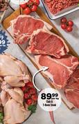 Club & T-Bone Steak-Per Kg