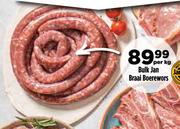 Bulk Jan Braai Boerewors-Per Kg