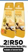 Italian Grana Padano Wedge-2 x 200g