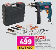 Ryobi 550W Imapct Drill Kit PD-550K