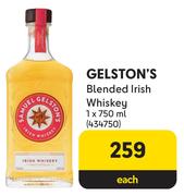 Gelston's Blended Irish Whiskey-750ml