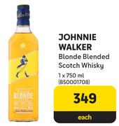 Johnnie Walker Blonde Blended Scotch Whisky-750ml