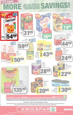 KWIKSPAR EASTERN CAPE : Grand Cash Giveaway (22 February - 07 March 2022) | Valid In Abbotsford, Beacon Isle, Beetlestone, Burt Drive, Butterworth, Cambridge West, Colchester, Dhaysons, East End, page 4