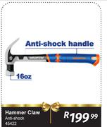 Wadfow Hammer Claw Anti Shock 45422