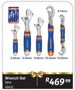 Wadfow 5 Piece Wrench Set 45433