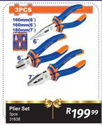 Wadow 3 Piece Plier Set 31638