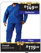 Overall Plain 2 Pce (Size 32-44)