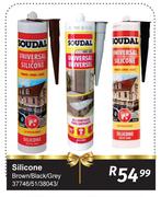 Soudal Silicone Brown/Black/Grey 37746/51/38043