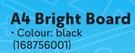 Butterfly A4 Bright Board (Black)-Per 10 Sheet