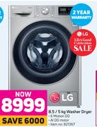 LG 8.5/5kg Washer Dryer
