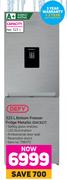 Defy 323L Bottom Freezer Fridge (Metallic) DAC627