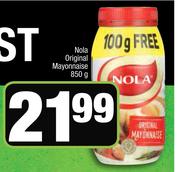 Nola Original Mayonnaise-850g + 100g Free