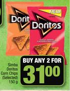 Simba Doritos Corn Chips-2 x 150g