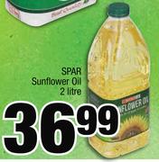 Spar Sunflower Oil-2Ltr