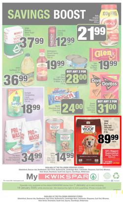 KWIK SPAR - Eastern Cape : January Budget Booster (7 Jan - 19 Jan 2020), page 4