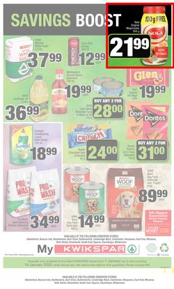 KWIK SPAR - Eastern Cape : January Budget Booster (7 Jan - 19 Jan 2020), page 4