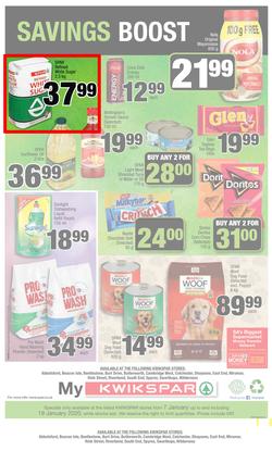 KWIK SPAR - Eastern Cape : January Budget Booster (7 Jan - 19 Jan 2020), page 4