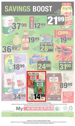 KWIK SPAR - Eastern Cape : January Budget Booster (7 Jan - 19 Jan 2020), page 4