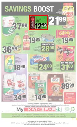 KWIK SPAR - Eastern Cape : January Budget Booster (7 Jan - 19 Jan 2020), page 4