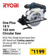Ryobi One Plus 18V 165mm Circular Saw