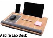 Aspire Lap Desk 100mm (h) x 550mm (w) x 350mm (d) (850015152)