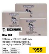 Boxman Box Kit 870mm x 150mm x 600mm (455864)