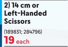Staedtler 14cm Or Left-Handed Scissors-Each