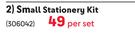 Staedtler Small Stationery Kit 306042-Per Set